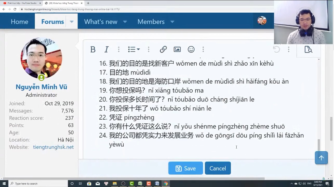 Bài tập ứng dụng dịch thuật tiếng Trung HSK 7 HSK 8 HSK 9